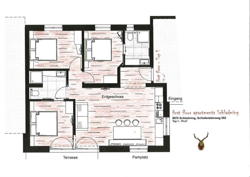 Free Feel Appartements By Schladming-Appartements 部屋 写真